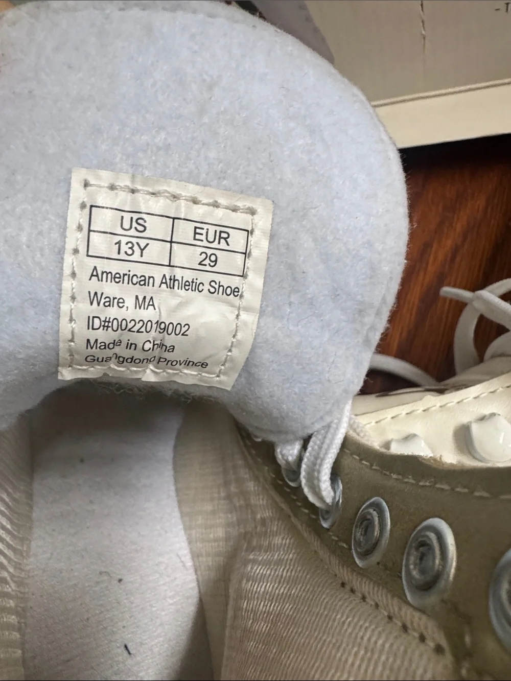 American Girls' White Figure Ice Skates